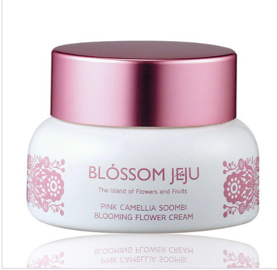Blossom jeju face cream pink camellia
