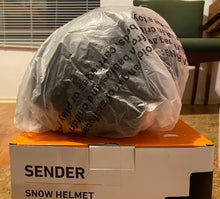 Load image into Gallery viewer, Brand new Spy+ Sender Snow Helmet with MIPS Brain Protection Size Large Black