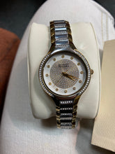 Load image into Gallery viewer, Pre-owned Badgley Mischka Women's BA/1375SVTT Swarovski Crystal Accented Two-Tone free shipping