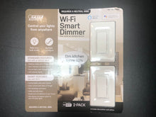 Load image into Gallery viewer, Feit Electric Wi-Fi Smart Dimmer 2-Pack  Works with Alexa and Google Assistant