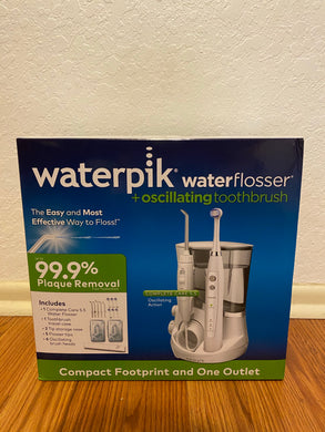 NEW SEALED Waterpik Complete Care 5.5 Water Flosser & Oscillating Toothbrush