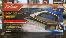 Load image into Gallery viewer, Pre-Owned Sunbeam Aero Ceramic Digital Iron 1600 W.