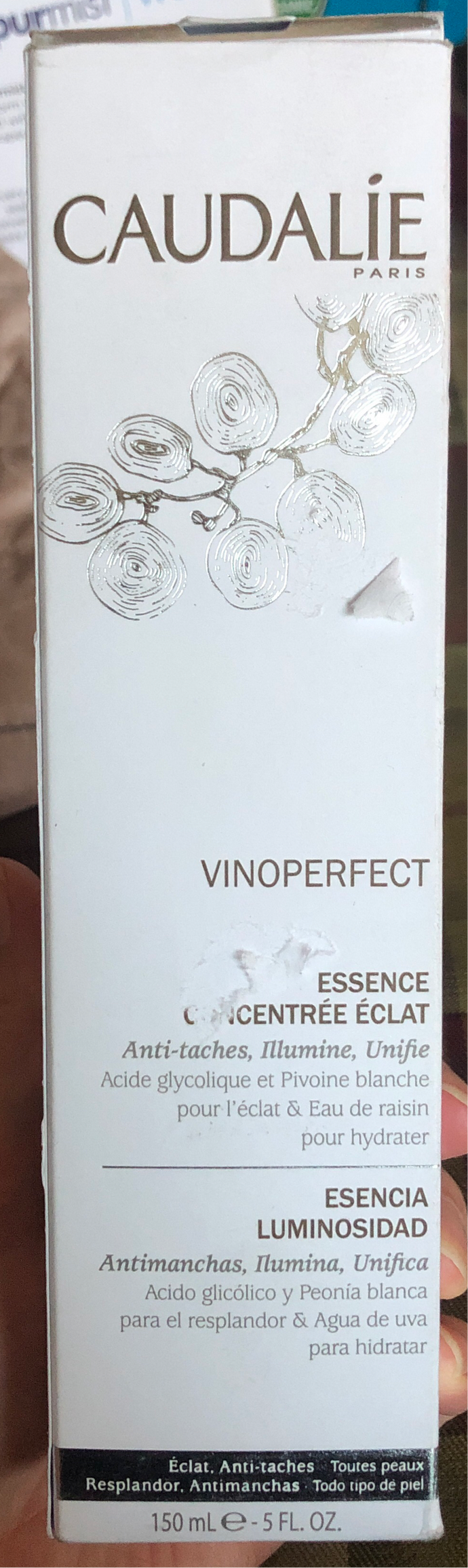 Caudalie Vinoperfect Concentrated Brightening Essence 150ml 5oz