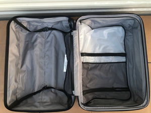 Pre owned Samsonite hard shell purple luggage 2 piece set