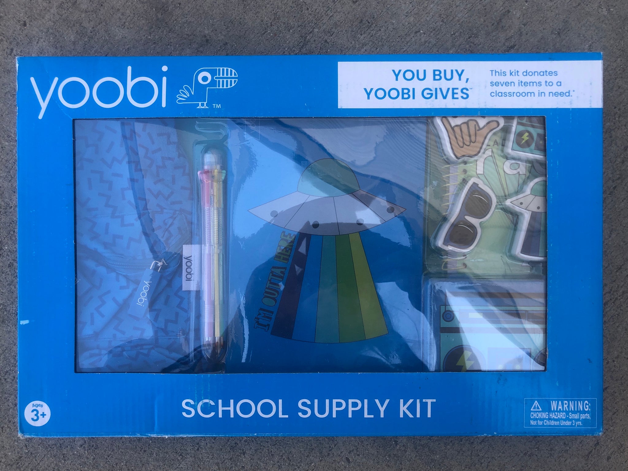 yoobi mini school supply kit