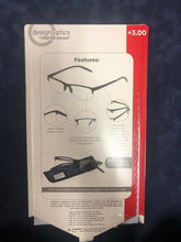 Load image into Gallery viewer, Design optics by foster grant semi-rimless flexible glasses