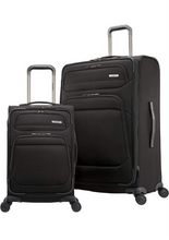 Load image into Gallery viewer, New O/B Samsonite Epsilon NXT 2-piece Softside Set (Black)