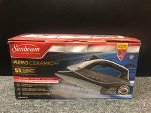 Load image into Gallery viewer, New open box Sunbeam AERO Ceramic Soleplate Iron Digital Control Model