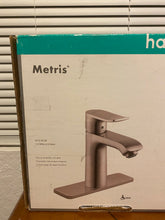 Load image into Gallery viewer, NEW Hansgrohe Metris Modern Easy Install 1 Handle Batroon Sink Faucet Brushed Nickel