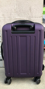 Pre-owned small purple and black  Samsonite suitcase/luggage