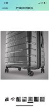 Load image into Gallery viewer, New NO TAGS Samsonite Tech 2.0 Hardside Expandable Luggage with Spinner Wheels, 2-Piece Set (21/27) Dark Grey