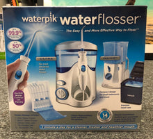 Load image into Gallery viewer, New Open Box Waterpik WaterFlosser Ultra &amp; Nano  , 12 Tips