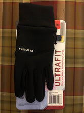 Load image into Gallery viewer, New Head Ultrafit Touchscreen Running Gloves Medium black