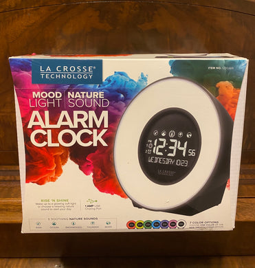 Brand new La Crosse Technology Alarm Clock Mood Light Nature Sound - 7 Color Options