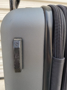 Pre Owned Samsonite Grey Suitcase Luggage