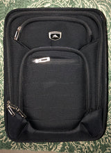 Load image into Gallery viewer, Pre-owned  High Sierra Underseat Carry On Under Seat Rolling Luggage Black 16” x 12”