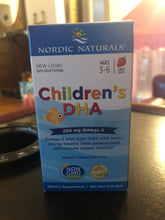 Load image into Gallery viewer, Nordic Naturals Children’s DHA 250 mg Omega-3. 180 Mini Softgels