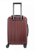 Load image into Gallery viewer, Brand New Delsey 20&quot; Carbonite Carry-On Spinner Luggage Suitcase - Red