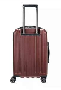 Brand New Delsey 20" Carbonite Carry-On Spinner Luggage Suitcase - Red