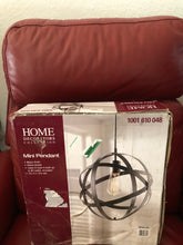 Load image into Gallery viewer, New Home Decorators Collection 1-Light Black Mini Pendant