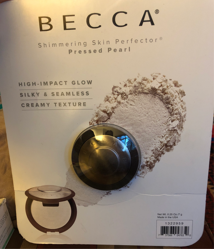 New BECCA Shimmering Skin Perfector Pressed, Pearl, 7 Gram
