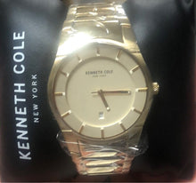 Load image into Gallery viewer, Kenneth Cole New York 10027726 Gold Tone Dial &amp; Stainless Steel Watch