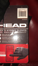 Load image into Gallery viewer, New Head Mens Hybrid Sensatec Gloves Small Black