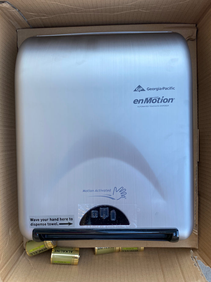 New other Georgia Pacific enMotion Recessed Automatic Paper Towel Dispenser Model: 59466A