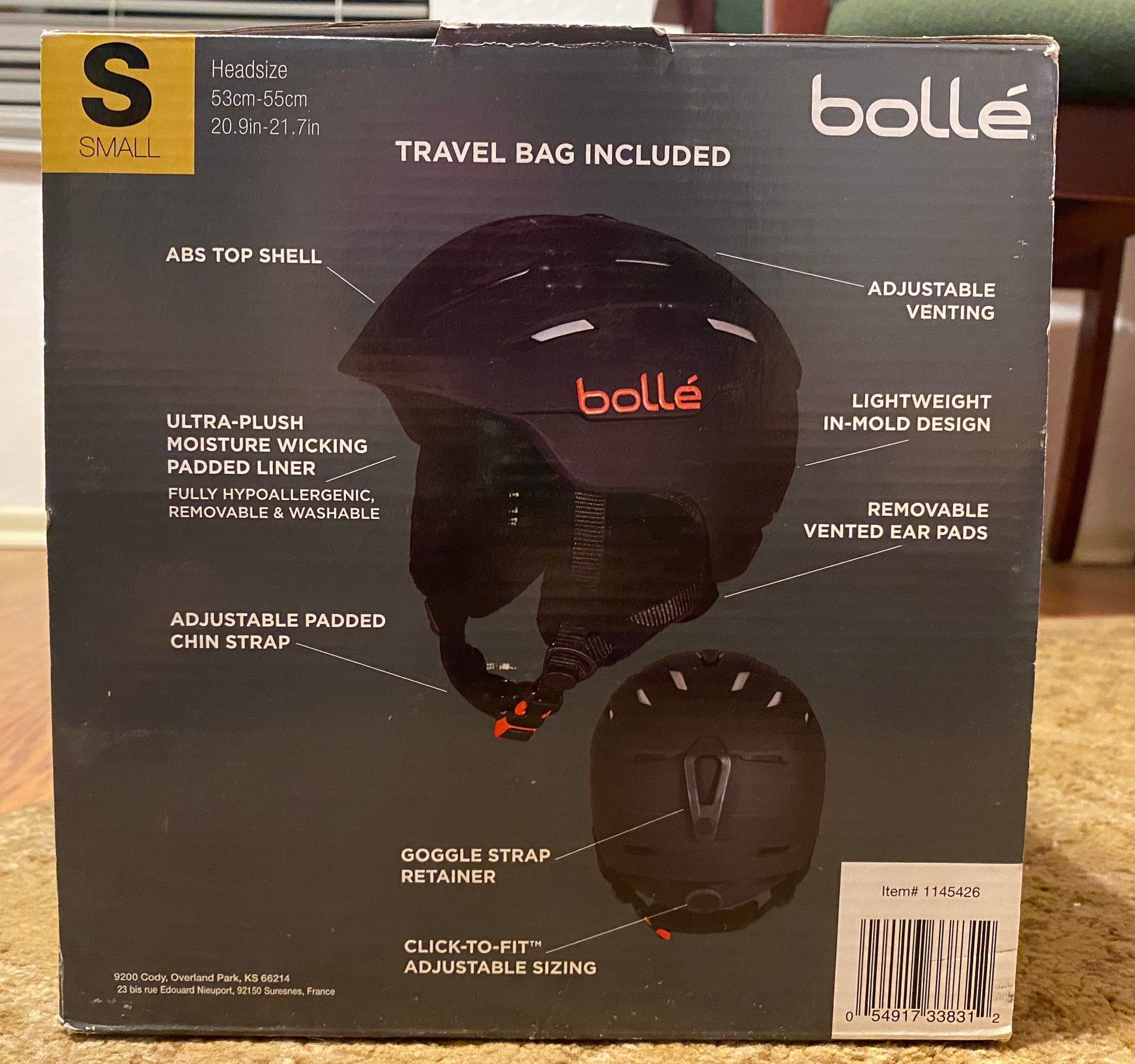 New open box Bolle Snowboard or Ski Helmet size Small head size 53cm-5 – Custom Framing Gallery New open box Bolle Snowboard or Ski Helmet size Small head size 53cm-5 – Custom Framing Gallery