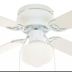 New Littleton 42 in. LED Indoor White Ceiling Fan with Light Kit