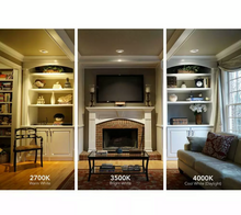 Load image into Gallery viewer, NEW O/B Lithonia Lighting 4 in. Matte White Recessed Gimbal Lamped LED Lighting Kit E1