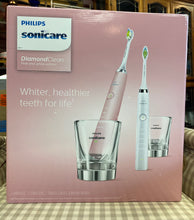 Load image into Gallery viewer, Philips Sonicare Diamond Clean Electric Toothbrush HX9354 Pink &amp; White Edition