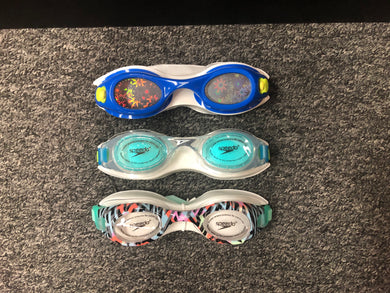 New Speedo Kids or Junior Unisex Swim Goggles 3-pack