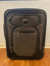 Load image into Gallery viewer, New other without tags Endeavor High Sierra Wheeled underseat carry-on travel luggage grey and black 16” x 12”