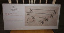 Load image into Gallery viewer, Brand new 5 Pcs Bath Seth Collection by Landia Home