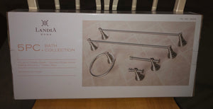 Brand new 5 Pcs Bath Seth Collection by Landia Home