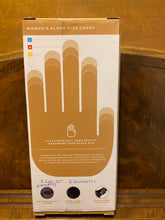 Load image into Gallery viewer, new Fownes Brothers Womens Black Leather Gloves Touch Screen Water Repellent size small