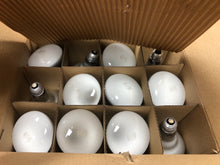 Load image into Gallery viewer, New Phillips BR30 Indoor Flood Light 12 Bulb Pack 65w 620 Brightness medium base