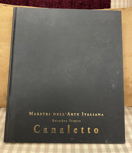 Load image into Gallery viewer, Maestri Dell'Arte Italiana Dorothea Terpitz Canaletto Book