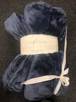 Charisma Plush Blanket Queen Size - 92 X 98 IN