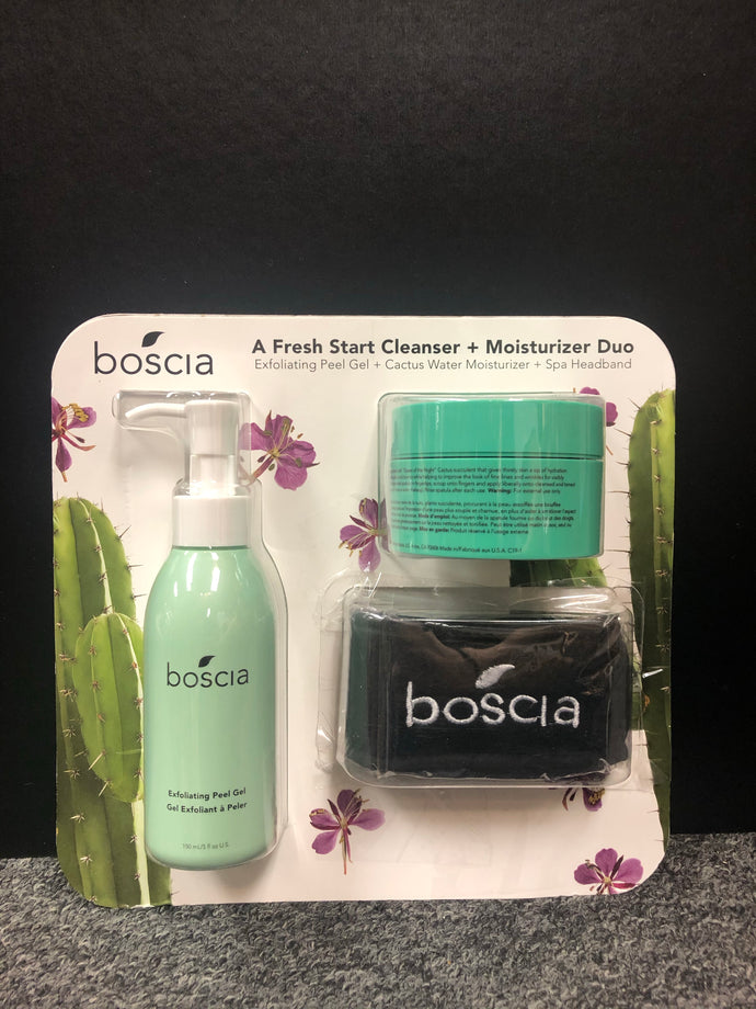 Boscia A Fresh Start Cleanser + Moisturizer Duo Set