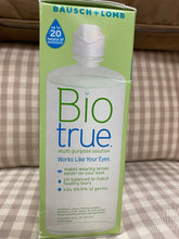 Load image into Gallery viewer, Bausch + Lomb Bio true 2-16 Oz. Bottles Multi-Purpose Solution + 2 Lens Cases
