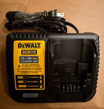 Load image into Gallery viewer, New Open Box DeWalt Ion Battery Charger DCB115