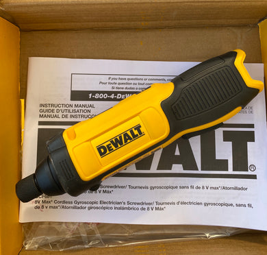 Open Box No Battery! DeWALT DCF682N1 8V Max Cordless Li-Ion 1/4