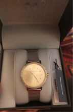 Load image into Gallery viewer, Vince Camuto VC/5351CHTT Ladies' Crystal Accented Two Tone Watch