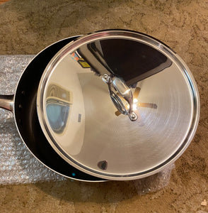 Pre owned Masterclad Pro Series Plus TI-3 12" Covered Chicken Fryer