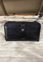 Load image into Gallery viewer, The Sak 3-In-1 Leather Phone Wallet - Wristlet - Crossbody black