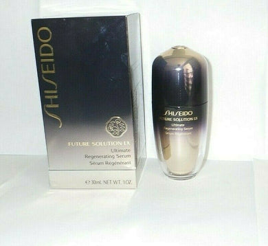 Pre-owned Shiseido Future Solution LX Ultimate Regenerating Serum 1oz/30ml  Pre-owned Bottle is 95% Full