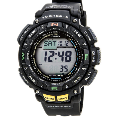 Casio PAG240-1 Men's Pro Trek Pathfinder Triple Sensor Solar Power Alarm Watch