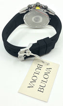 Load image into Gallery viewer, Bulova Marine Star 98B314 Men&#39;s 44mm Gray / Blue Chronograph Watch